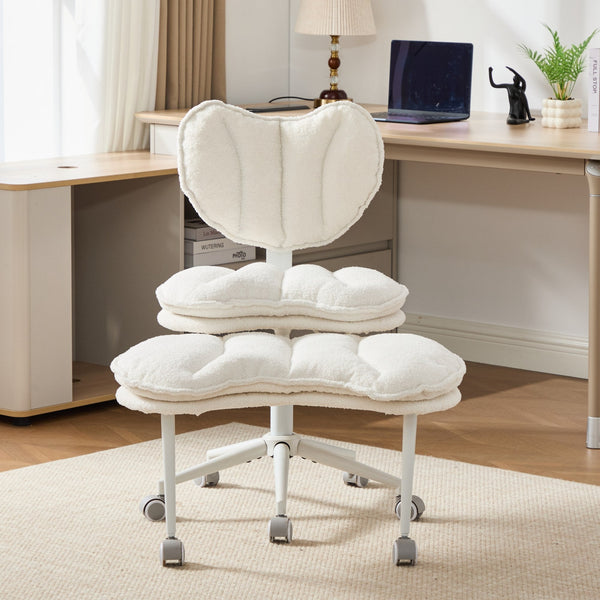 Meditation Chair Plus, Teddy Fleece Double-Layer Padding Cr…