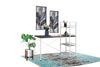 Reversible Smart Workstation Desk