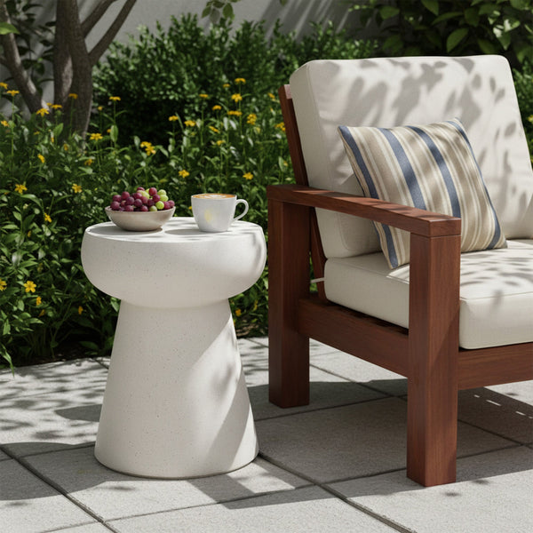U_Style Mushroom-Shaped Design Outdoor Side Concrete Tables…