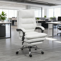 Heated Massage Office Chair with Footrest
