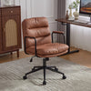Mid-Back Home Office Task Chair with Wheels