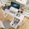 47" Office Desk – Power Outlet & 3 Drawers