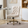 Modern Velvet Tufted Office Chair