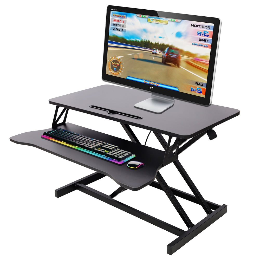 Adjustable Sit-Stand Laptop Desk – Home Office