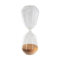 3.3x3.3x8' Decorative 30-Minute Hourglass with Clear Contou…