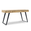 Lowry Desk – Distressed Golden Wheat