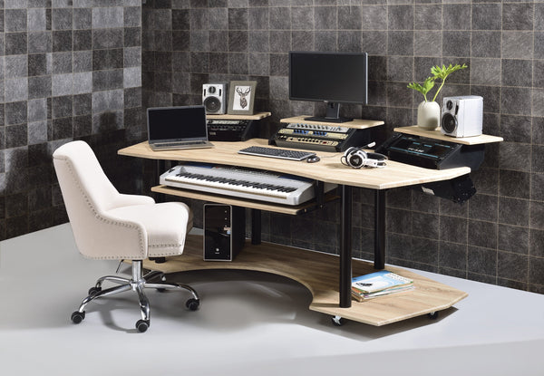 83" Studio Desk – Home Office Creator Command Ctr