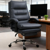 Heated Massage Office Chair with Footrest