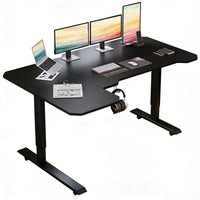 L-Shaped 59" Electric Standing Desk
