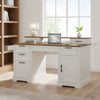 59" Farmhouse Desk – Charging Station