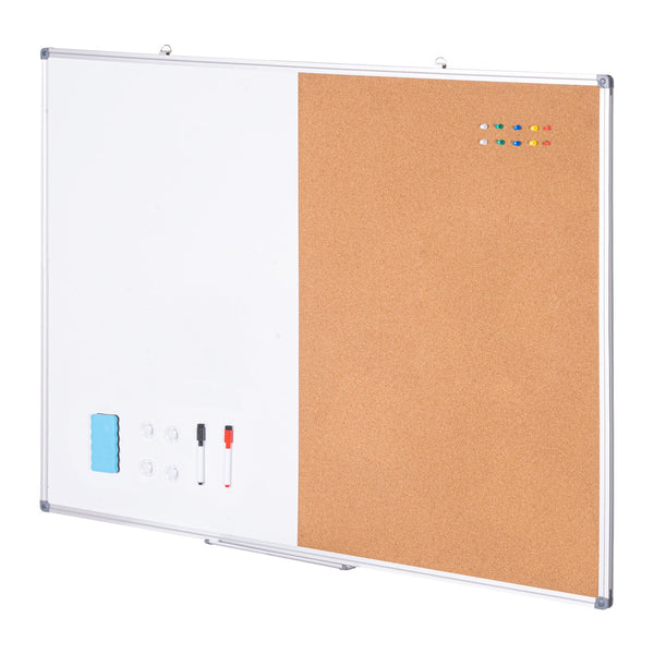 48"×36" Whiteboard & Cork Board Combo