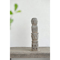 3.5x3.5x15.7' Ancient Tribe Decor, Indoor Outdoor Garden De…