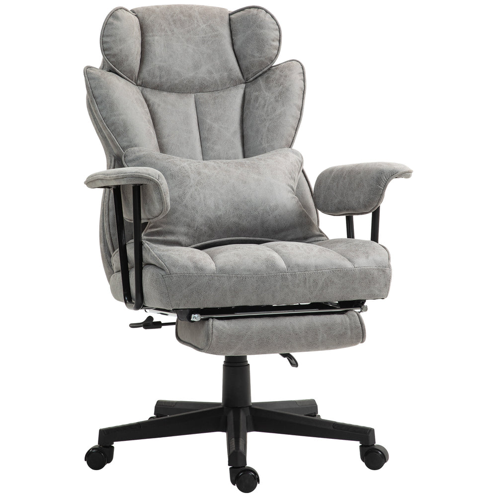HOMCOM Executive Office Chair, 400LBS Big and Tall Office C…