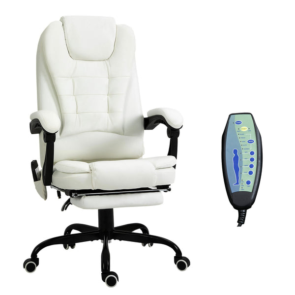 Vinsetto 7-Point Vibrating Massage Office Chair, High Back,…