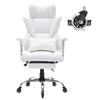Heavy-Duty PU Leather Reclining Office Chair
