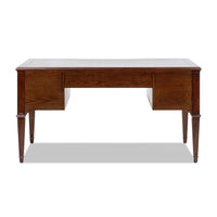 Dauphin Gold Accent 5-Drawer Executive Desk