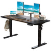 L-Shaped Electric Standing Desk – 59"