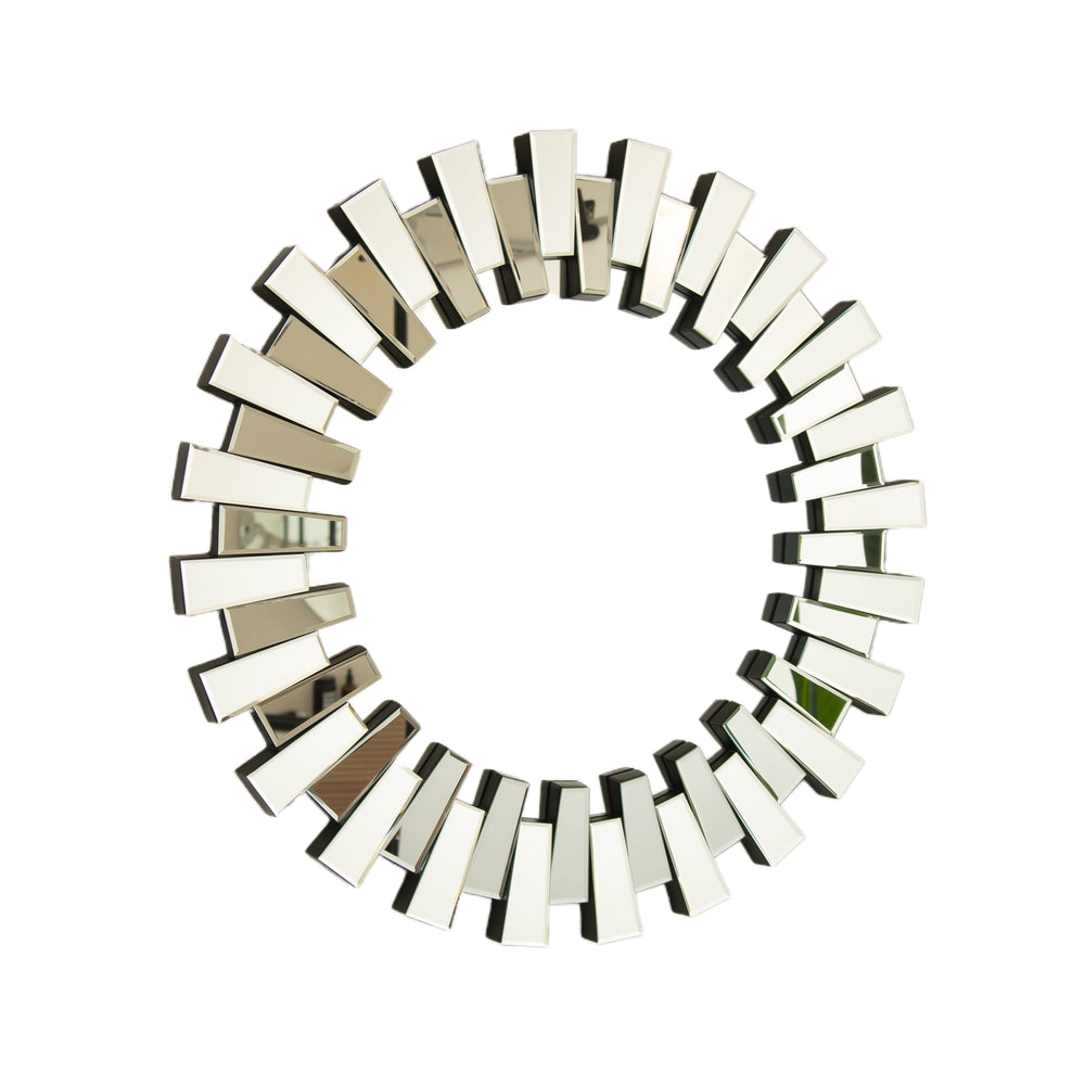 32'' Kaltis Mirror, Wall-mounted Modern Decorative Circle P…