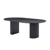 Solid Top Extending Dining Table – Modern