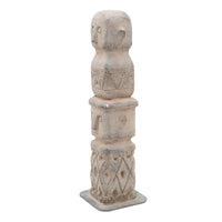 3.5x3.5x15.7' Ancient Tribe Decor, Indoor Outdoor Garden De…
