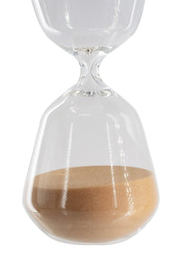 3.5x3.5x10' Decorative 45-Minute Hourglass with Clear Conto…