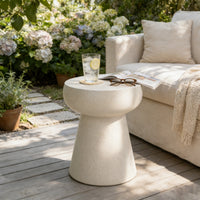 U_Style Mushroom-Shaped Design Outdoor Side Concrete Tables…