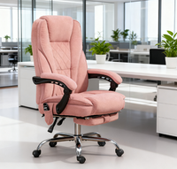 Heated Massage Office Chair with Footrest