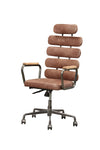 Calan Top Grain Leather Office Chair – Whiskey