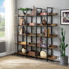 5-Tier Industrial Bookcase – Home Office