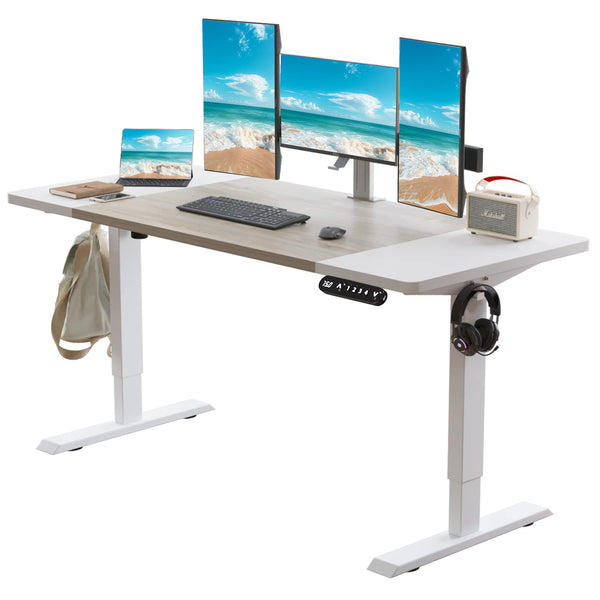 63" Electric Standing Desk – Height Adjustable