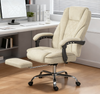 Heated Massage Office Chair with Footrest