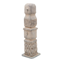 3.5x3.5x15.7' Ancient Tribe Decor, Indoor Outdoor Garden De…
