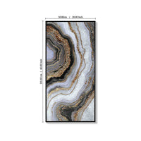Canvas Painting Wall Art Framed Abstract Canvas Artwork Dec…