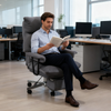 Overstuffed Office Chair – Lumbar Support
