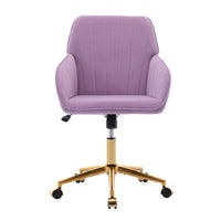 TY Velvet Ergonomic Swivel Chair