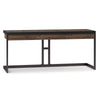 Erina Large Desk – Rustic Aged Brown