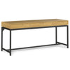 Banting Mid-Century Wide Desk – Oak Veneer